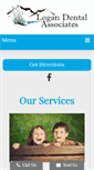 Mobile Screenshot of logandentalassociates.com